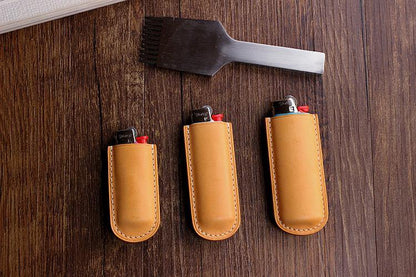 Black Bic j3 j5 j6 Leather Lighter Case Leather Bic j3 j5 j6 Lighter Holder Leather Bic j3 j5 j6 Lighter Covers For Men