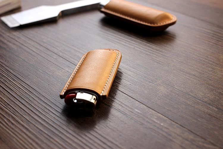 Black Bic j3 j5 j6 Leather Lighter Case Leather Bic j3 j5 j6 Lighter Holder Leather Bic j3 j5 j6 Lighter Covers For Men