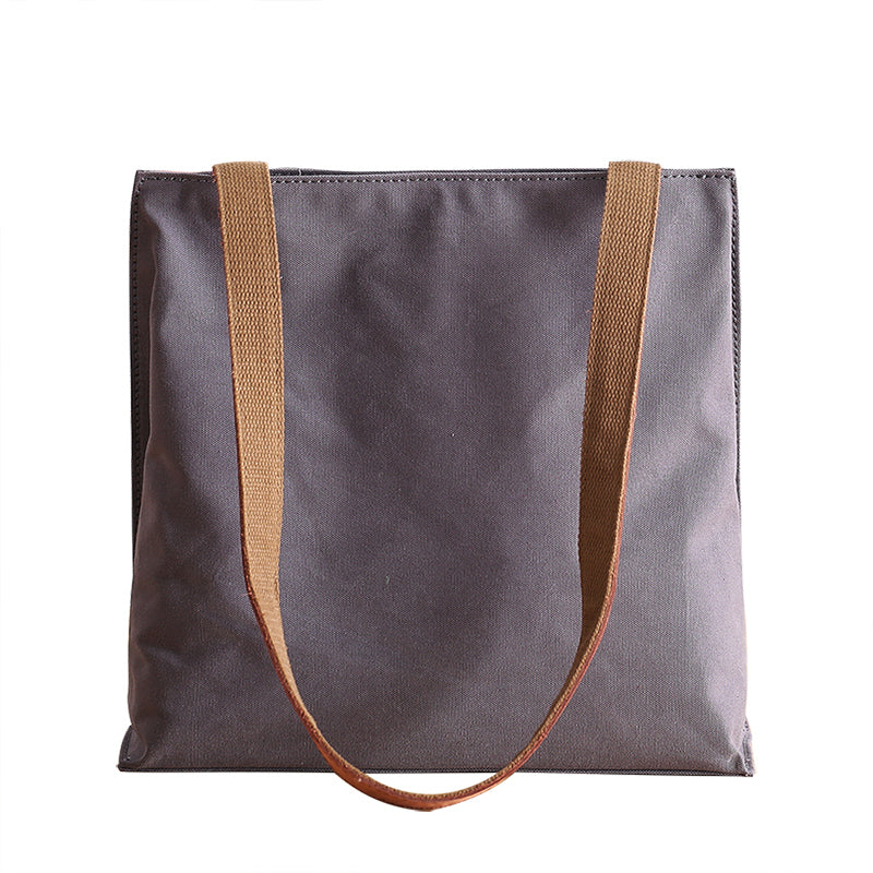 Canvas Mens Womens 11' Simple Tote Bag Handbag Tote Bag Shoulder Bag Tote Purse For Men