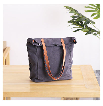 Casual Canvas Mens Womens Large Handbag Tote Bag Shoulder Bag Messenger Bag For Men