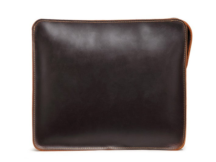 Classy Leather Mens Work Clutch Bag Wirstlet Cluch Messenger Bag For Men