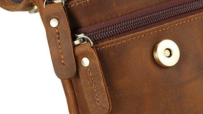 Leather Belt Pouch Cool Mini Shoulder Belt Bags No.3133