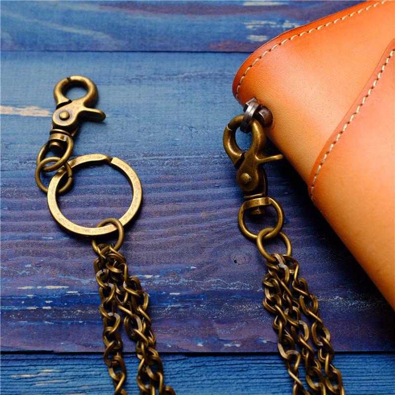 Badass Men's Brass Pants Chain Jeans Chain Jean Chain Punk Fashion Gold Wallet Chains For Men