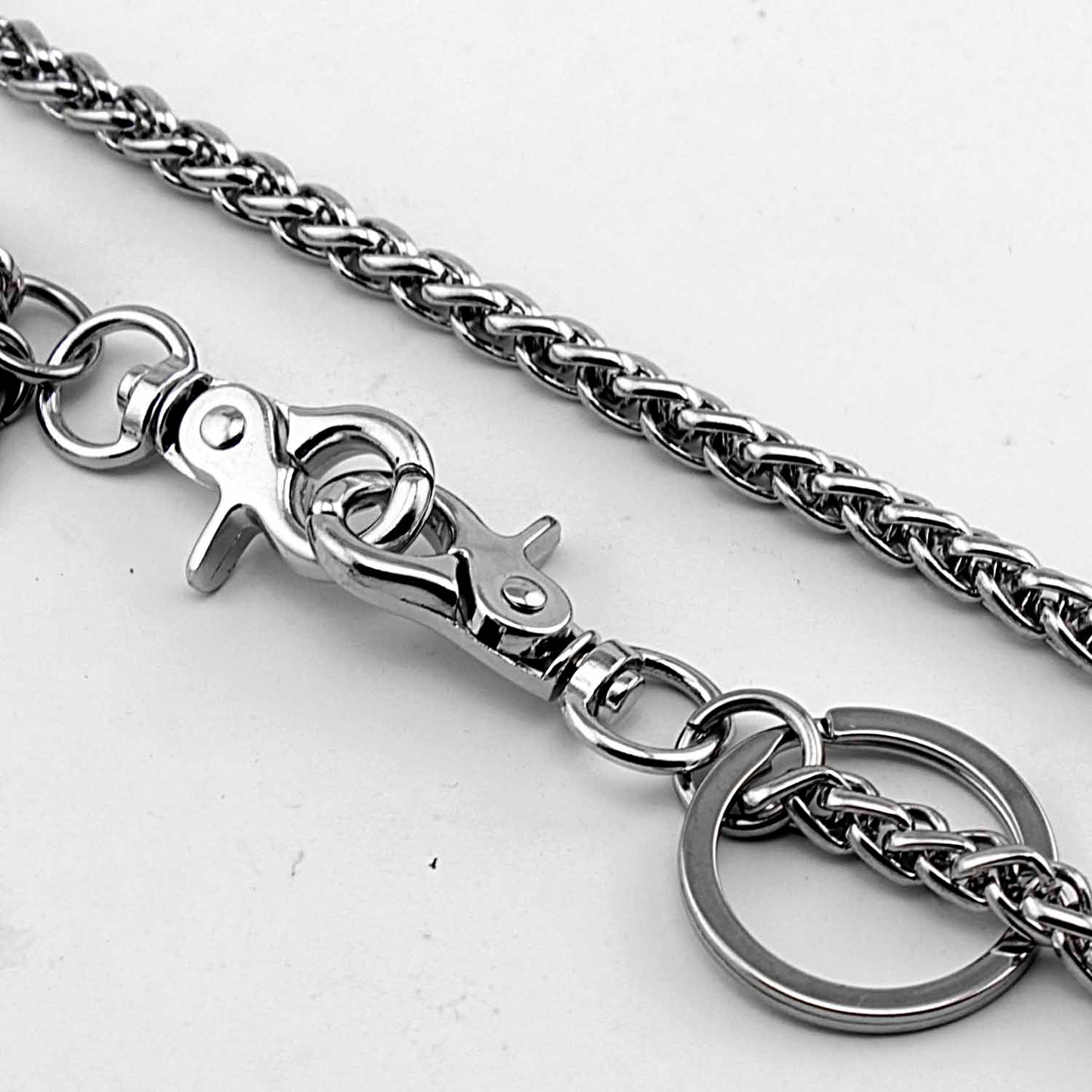 Silver Double Arrow Key Chain Pants Chain Long Wallet Chain Biker Wallet Chain For Men