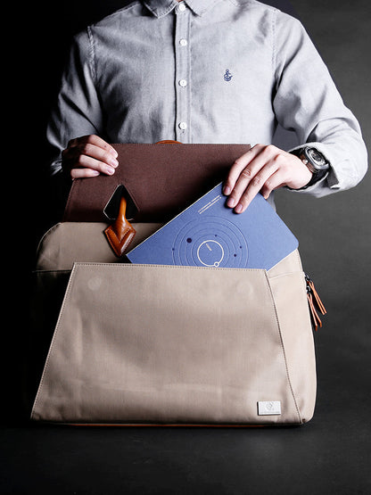 Fashion Canvas Men's 15.6¡®¡¯ Handbag Briefcase 13.3¡®¡¯ Business Laptop Briefcase For Men