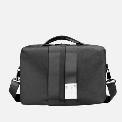 Fashion Polyester Fibre Men's Black Messenger Bag 14'' Blue Briefcase Business Computer Handbag For Men