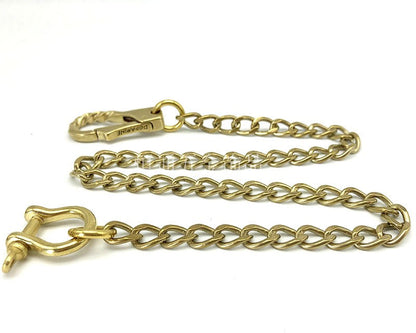 Fashion Pure Brass 18'' Wallet Chain Biker Wallet Chain Pants Chain for Men