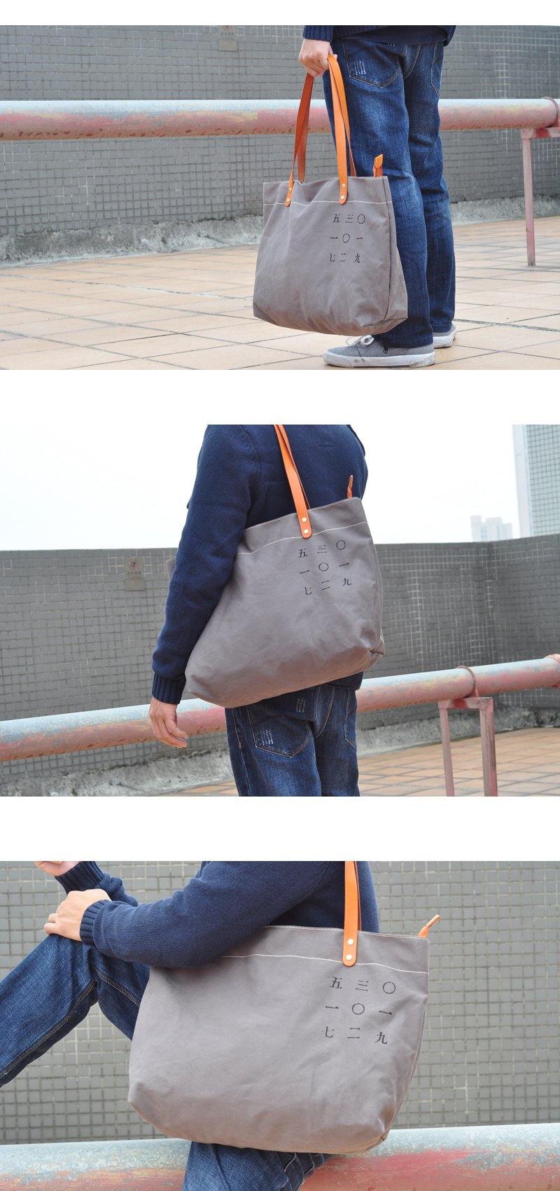 Vintage Canvas Leather Mens Womens Tote Shopping Bags Messenger Bag Tan Tote Handbag For Men Women