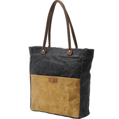 Gray Waxed Canvas Tote Bags Messenger Bag Gray Mens Canvas Tote Tote Purse For Men