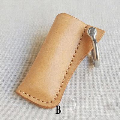 Handmade Black Bic j3 Leather Lighter Case Leather Bic j3 Lighter Holder Leather Bic j3 Lighter Covers For Men