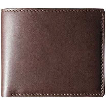 Handmade Coffee Leather Bifold Billfold Wallets Personalized Mens Bifold Wallet for Men