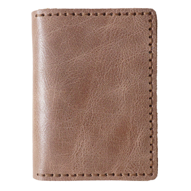 Handmade Leather Mens Black Card Holders License Wallets Slim Bifold Card Wallet for Men