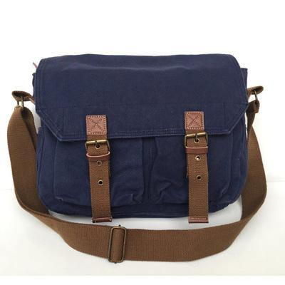 Khaki Canvas Messenger Bag Khaki Canvas Shoulder Bag Mens Cycling Bag For Men