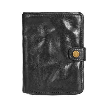 Mens Slim Wallet billfold Leather Bifold Wallet Men Small Thin Wallet for Men