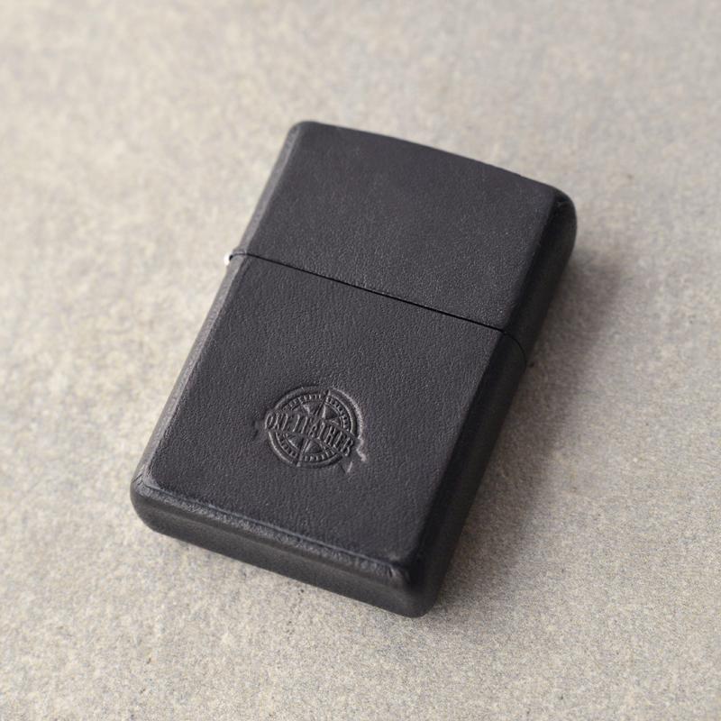 Cool Mens Black Leather Zippo Lighter Case Handmade Custom Zippo lighter Holder for Men