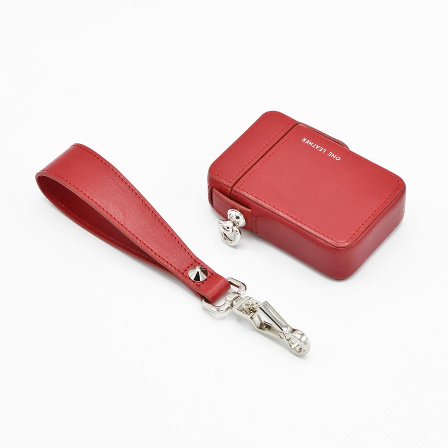 Cute Red Leather Womens 20pcs Cigarette Holder Case Wristlet Cigarette Case for Women