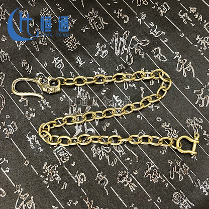 Cool Copper 19'' Key Chain Rock Pants Chain Biker Wallet Chain Jeans Chain Jean Chains for Men