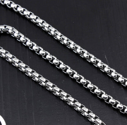 Cool Silver Stainless Steel Wallet Chain Silver Pants Chain Biker Wallet Chain For Men