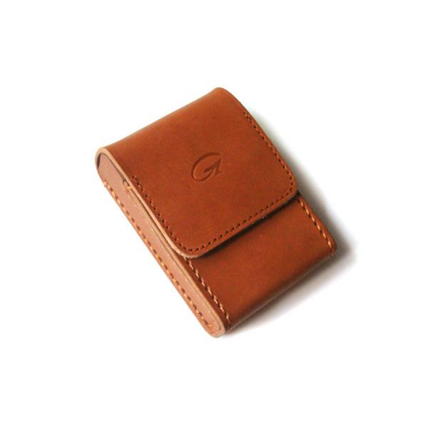 Cool Handmade Brown Leather Mens Cigarette Case with Belt Loop for Men