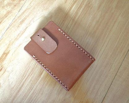 Cool Handmade Brown Leather Mens Cigarette Case for Men