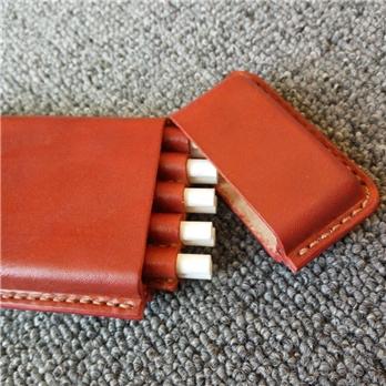 Cute Leather Womens 5pcs Cigarette Holder Case Vintage Custom Cigarette Case for Women