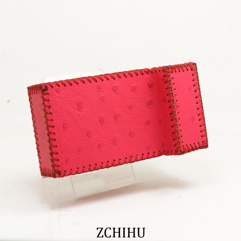 Cool Handmade Leather Womens Pink Cigarette Holder Case for Women