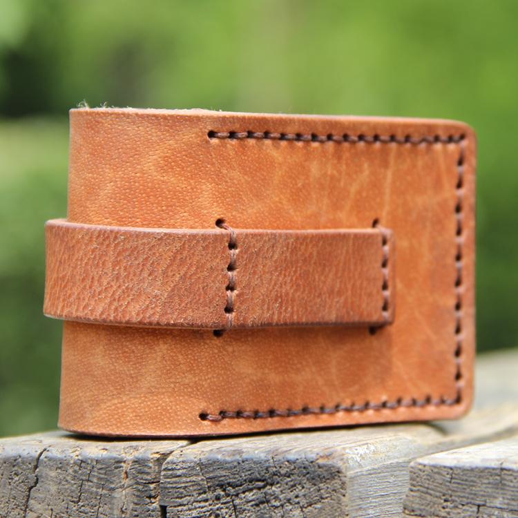 Cool Leather Mens Cigarette Case with Belt Loop Handmade Cigarette Holder for Men