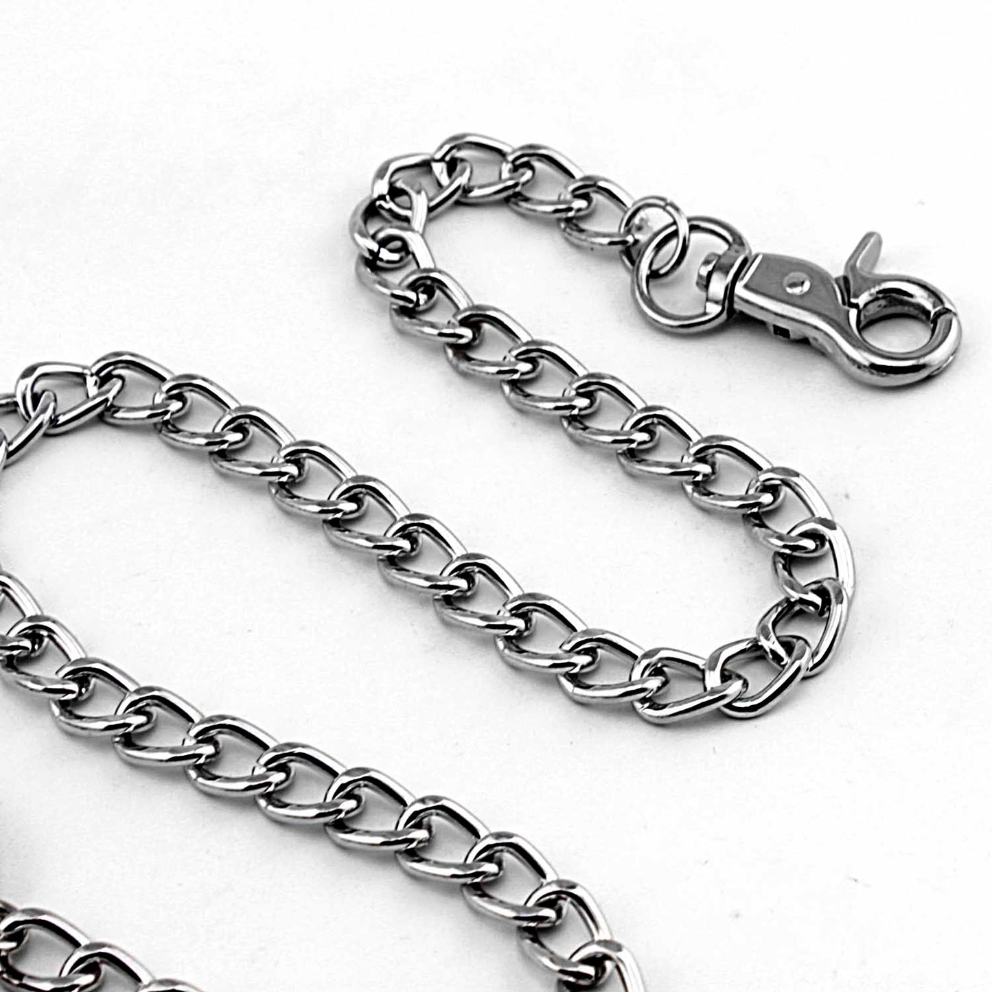 Cool Silver Punk Mens Wallet Chain Rock Biker Wallet Chain Pants Chain For Men