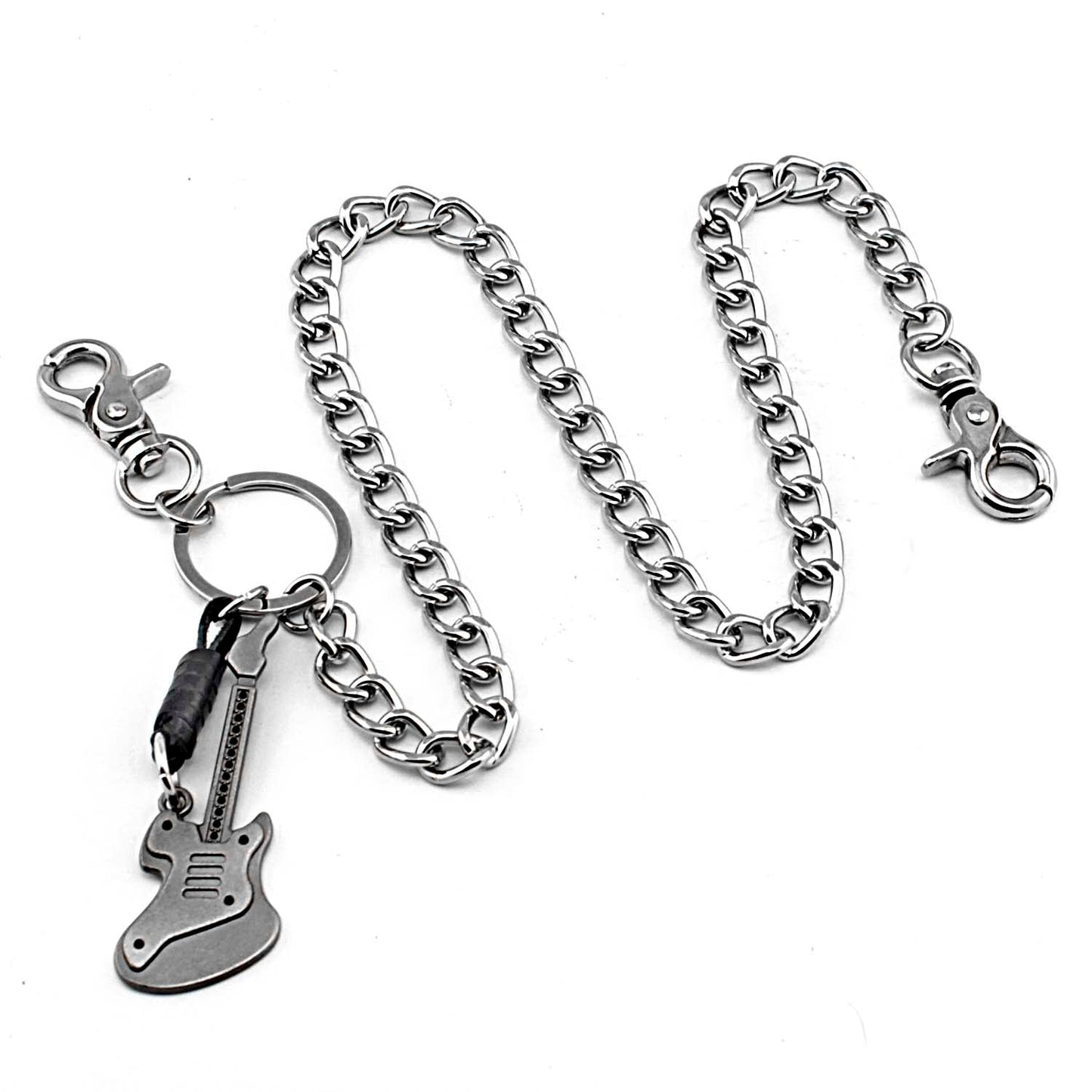 Cool Silver Punk Mens Wallet Chain Rock Biker Wallet Chain Pants Chain For Men